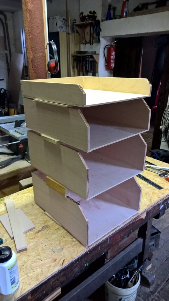Schubladen / Auszüge für Küchenunterschrank - Bauanleitung zum