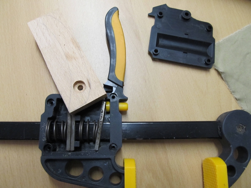 Reparatur einer Zwinge Bauanleitung zum Selberbauen