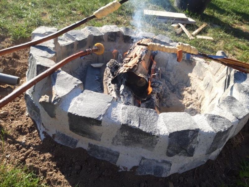 Feuerstelle/ Gartengrill aus Resten upcycling - Bauanleitung zum