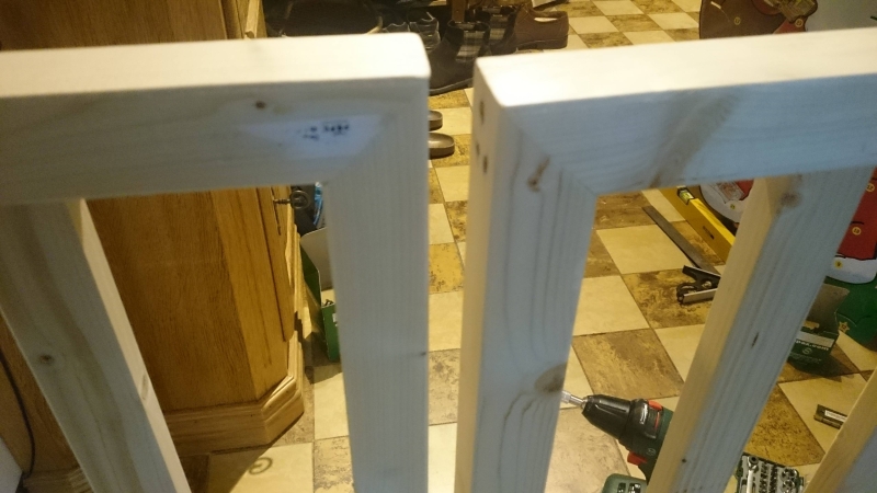 Treppengitter / Babygitter für Treppe mit "Überbreite" - Bauanleitung