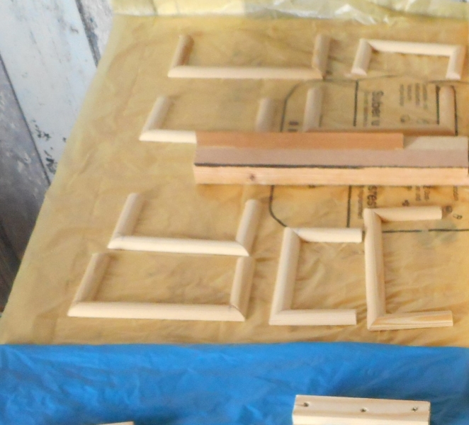 Kleine Windmühle für den Garten 100cmx 40cm - Bauanleitung zum