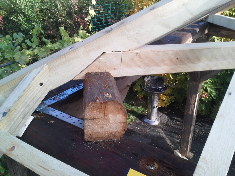 Pavillon im Scheunenlook - Bauanleitung zum Selberbauen - 1-2-do.com