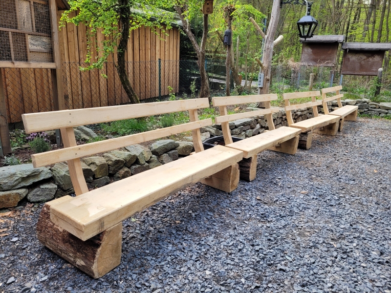 Sitzbänke für den Außenbereich (Teil 1 der Sitzgruppen) - Bauanleitung