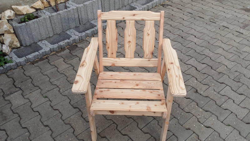 Gartenmöbel (Gartenstuhl) - Bauanleitung zum Selberbauen - 1-2-do.com