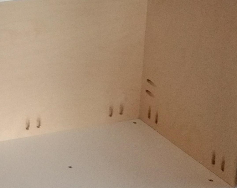 Küchenschrank als Ergänzung zu gekaufter Kinderküche - Bauanleitung zum