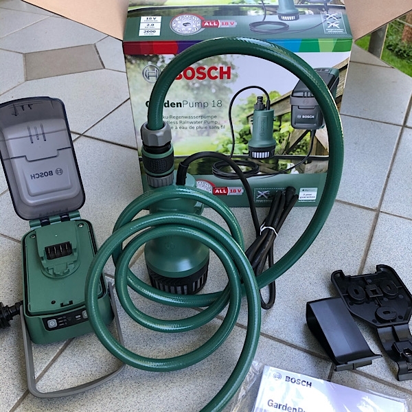 Bosch Halterungen für GardenPump 18
