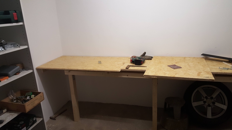 Erstes Projekt überhaupt: Eine neue Werkbank für die Garage