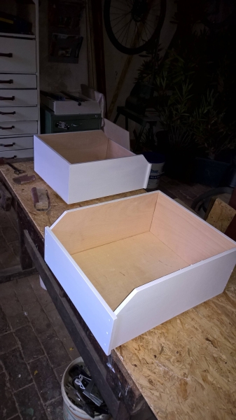 Schubladen / Auszüge für Küchenunterschrank - Bauanleitung zum