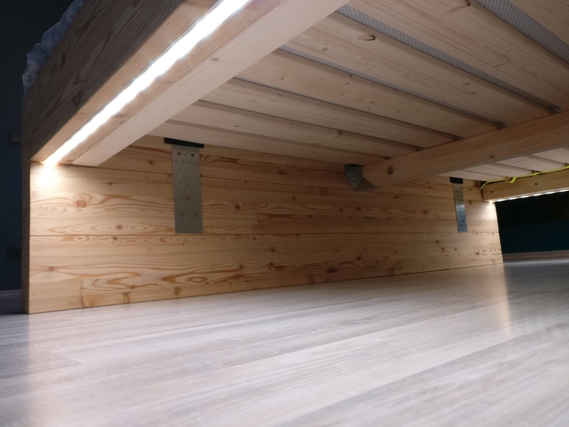 (Massiv-) Bettbau / Balkenbett - Mein Projekt - Bauanleitung zum