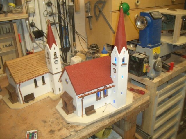 Kapelle Bauanleitung zum Selberbauen Deine Heimwerker