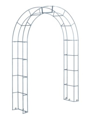 Fundament für Rosenbogen schnell, dauerhaft und stabil Bauanleitung
