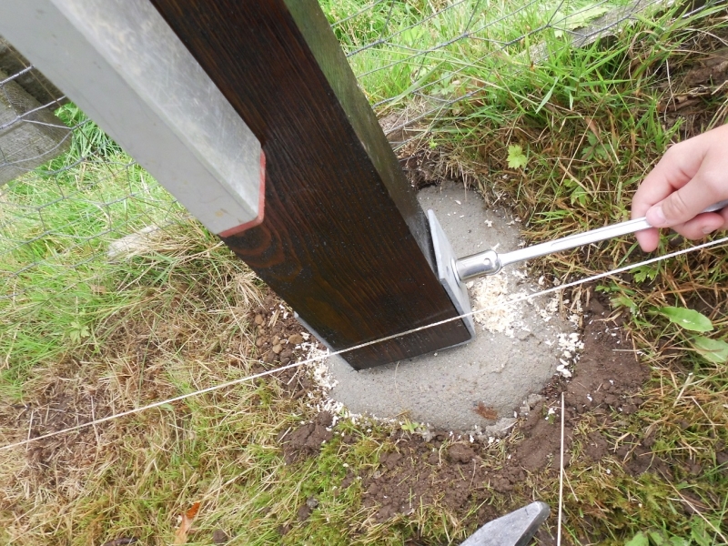 Bonanza Zaun bauen bzw Zaunerneuerung Bauanleitung zum Selberbauen