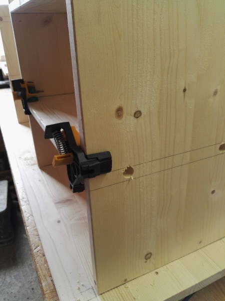 Sitzbank mit Schuhablage - Bauanleitung zum Selberbauen - 1-2-do.com