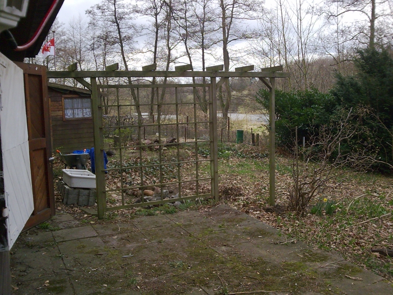 Rosenspalier - Bauanleitung zum Selberbauen - 1-2-do.com - Deine