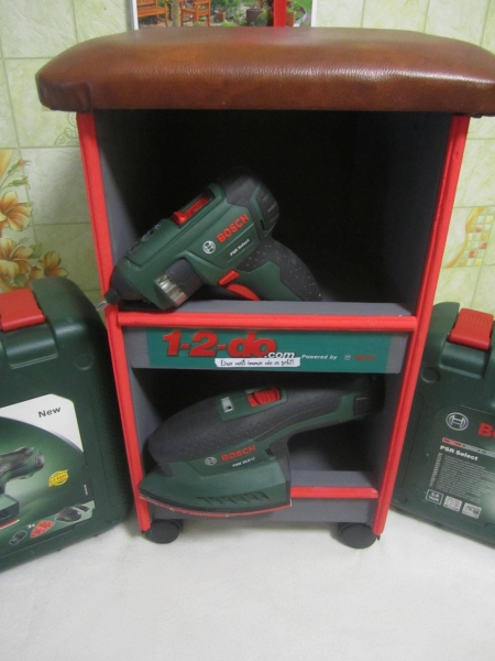 Hocker für Garage - Bauanleitung zum Selberbauen - 1-2-do.com - Deine