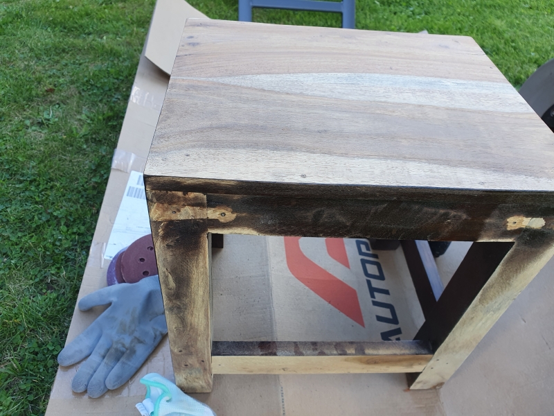 Beistelltische bekommen einen neuen Look - Bauanleitung zum Selberbauen