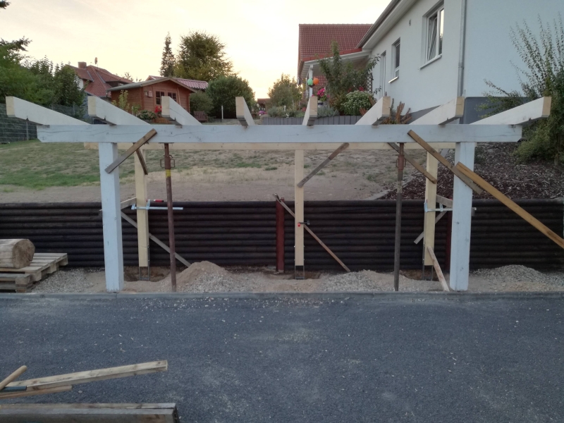 Bau eines Holzschuppen (recycling und deluxe?) Bauanleitung zum