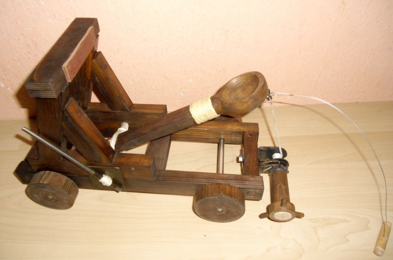 Katapult a Miniatur Bauanleitung zum Selberbauen Deine Heimwerker Community