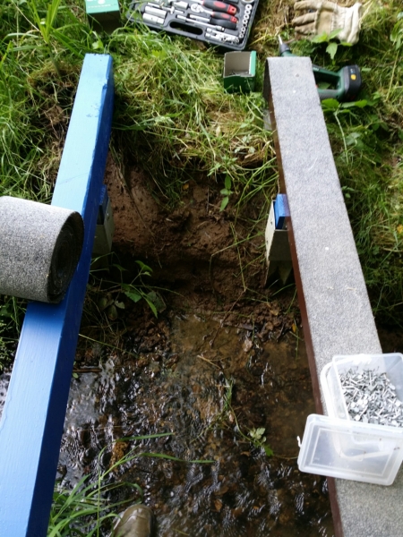 Darf Ich Eine Brücke über Einen Bach Bauen einfache Brücke über einen Bach bauen - Bauanleitung zum Selberbauen