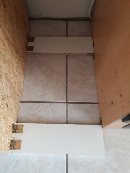 Aus Holzresten wird Küchenschrank mit Holzvollauszügen - Bauanleitung