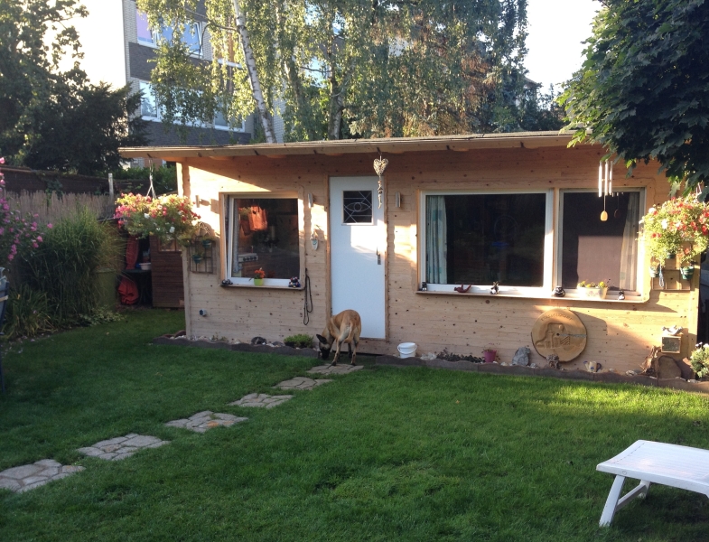 Gartenhütte selber bauen Bauanleitung zum Selberbauen