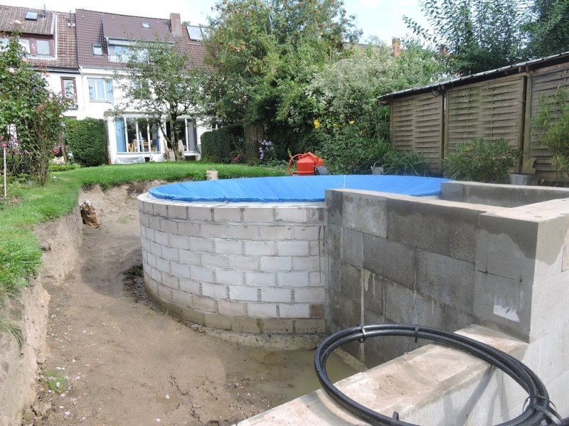 Pool im Garten Bauanleitung zum Selberbauen Deine