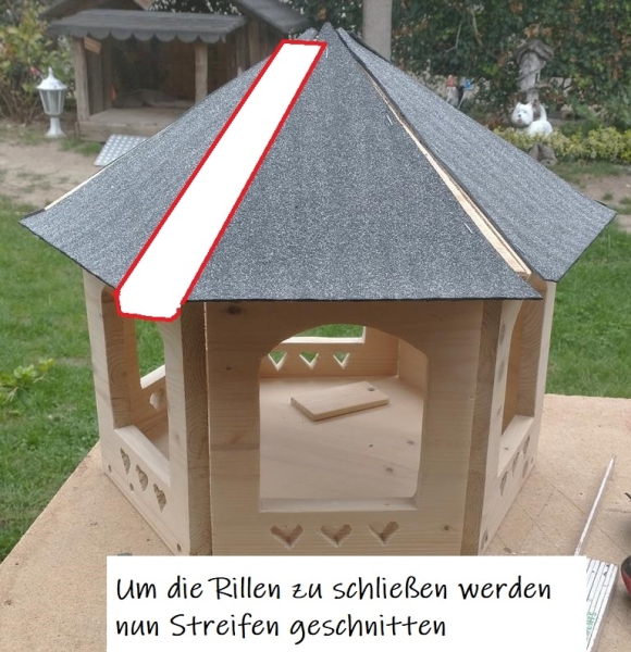Sechseck Vogelfutterhaus Bauanleitung zum Selberbauen