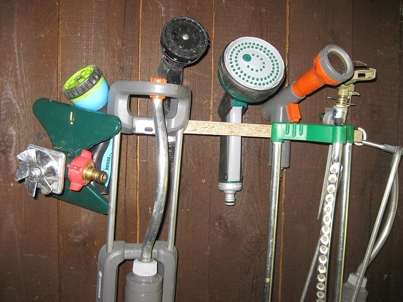 Halterung für Rasensprenger und Handbrausen - Bauanleitung zum