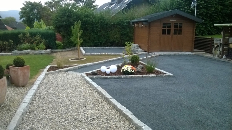 Bau eines Bouleplatzes Bauanleitung zum Selberbauen