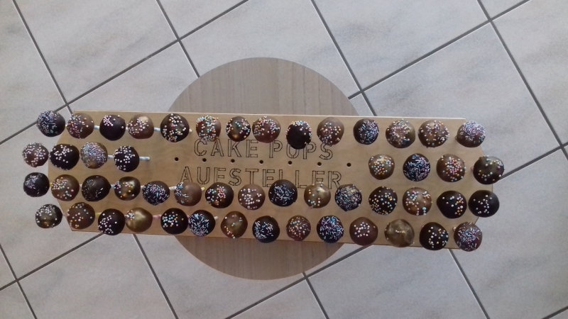 Cake Pops Aufsteller - Bauanleitung zum Selberbauen - 1-2-do.com