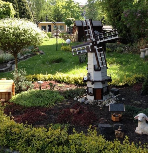 Gartenwindmuhle 160 Cm X 50 Cm Bauanleitung Zum Selberbauen 1