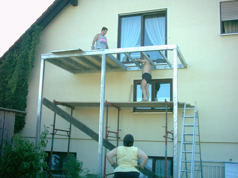 Balkon Bauanleitung zum Selberbauen Deine Heimwerker