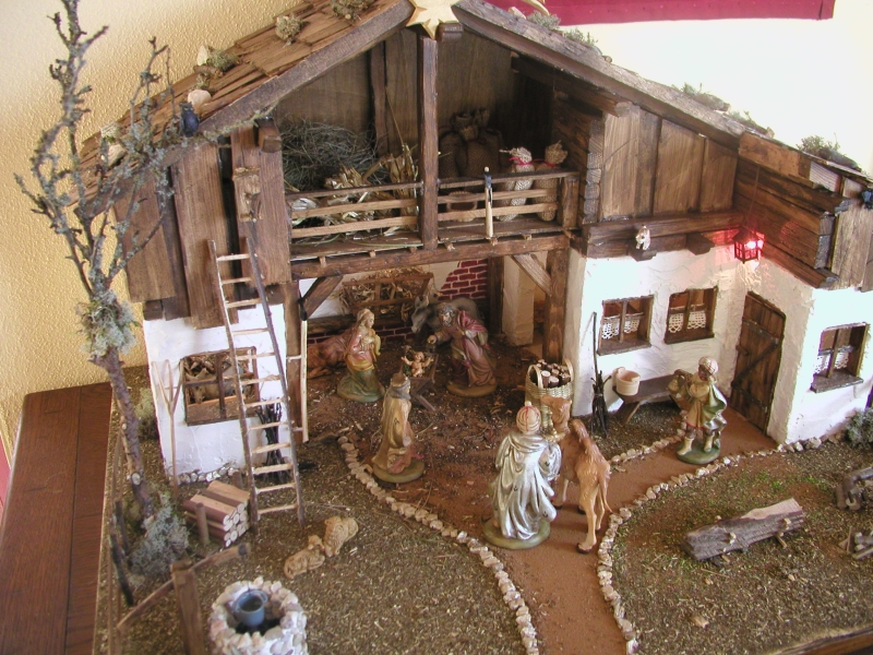 Weihnachtskrippe - Bauanleitung zum Selberbauen - 1-2-do.com - Deine