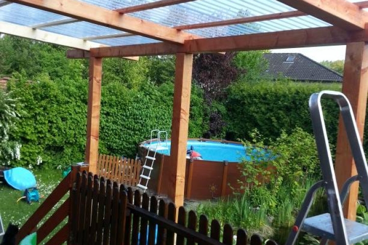 TerrassenÜberdachung Bauanleitung zum Selberbauen
