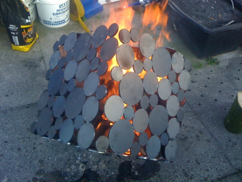 Design Feuerkorb Bauanleitung zum Selberbauen Deine