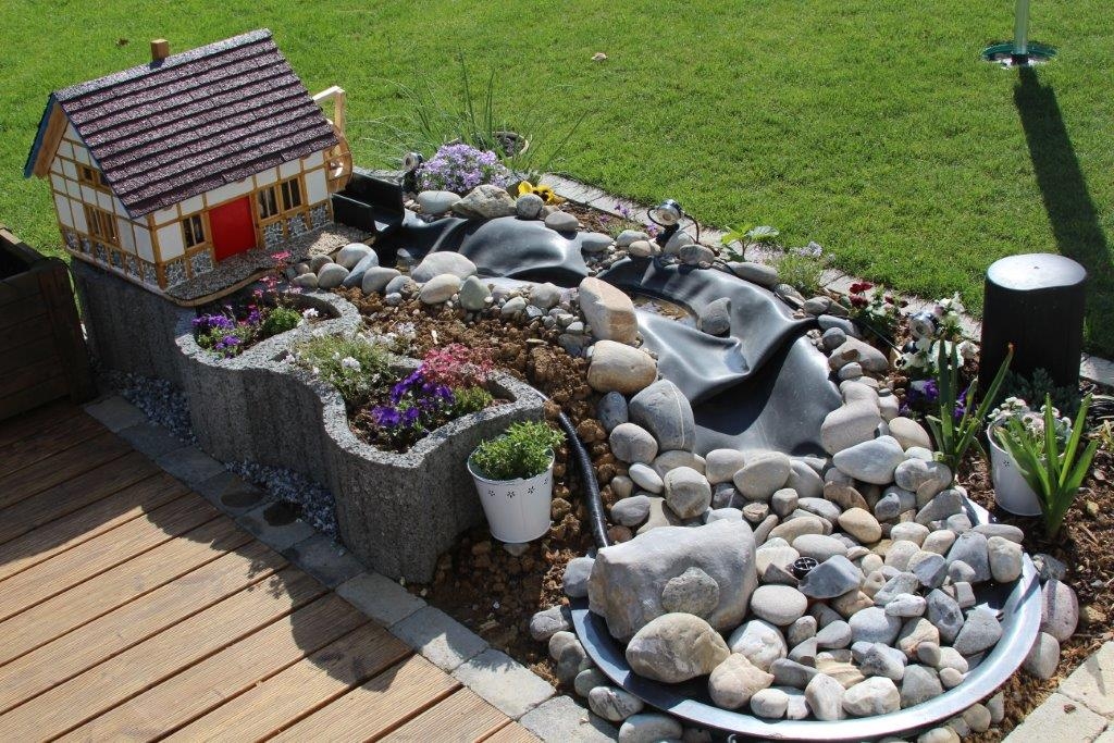Bachlauf Mit Wassermuhle Bauanleitung Zum Selberbauen 1 2 Do Com