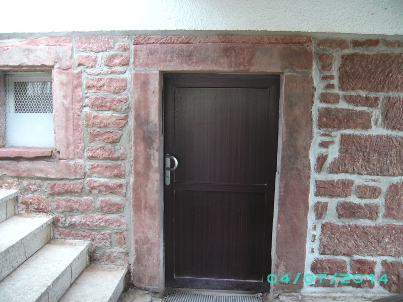 Freilegung Sandstein-Kellermauer - Bauanleitung zum Selberbauen - 1-2