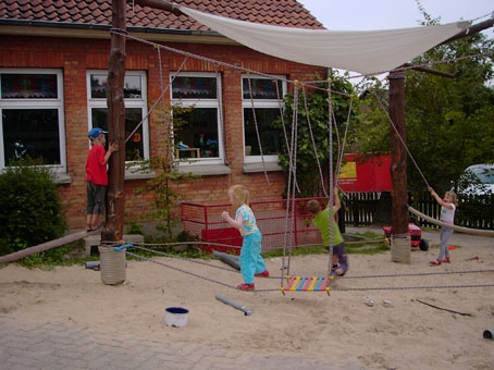 Niedrigseil Garten Fur Kinder Bauanleitung Zum Selberbauen 1 2