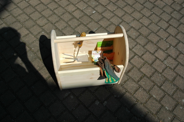 Garten-Werkzeugkiste - Bauanleitung zum Selberbauen - 1-2-do.com