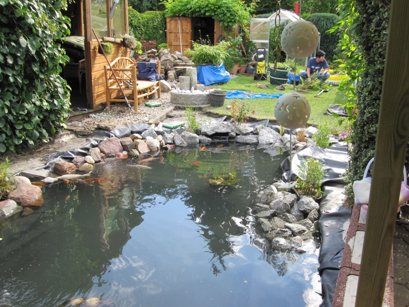 Teich neu anlegen, Teil 1 Bauanleitung zum Selberbauen
