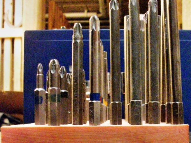 Aufbewahrungsmöglichkeiten für Zubehör - Bauanleitung zum Selberbauen