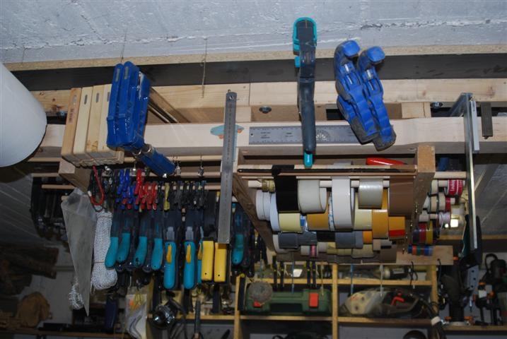 Deckenutensilo - Werkzeug an die Decke hängen - Bauanleitung zum