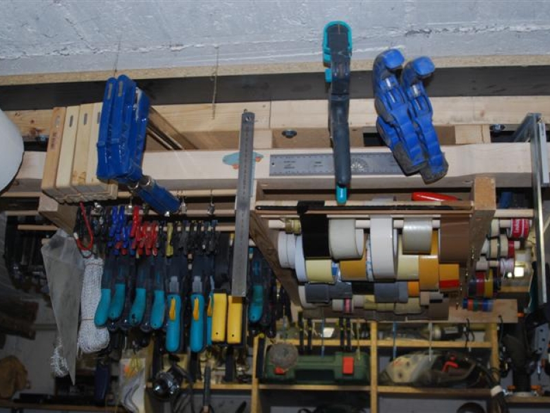 Deckenutensilo - Werkzeug an die Decke hängen - Bauanleitung zum