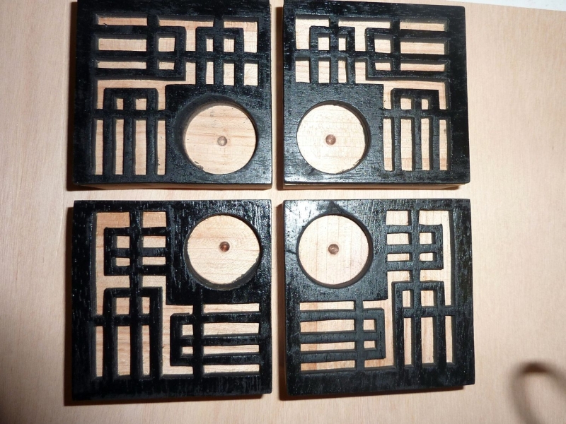 Massive Teelichthalter, Chinalook - Bauanleitung zum Selberbauen - 1-2