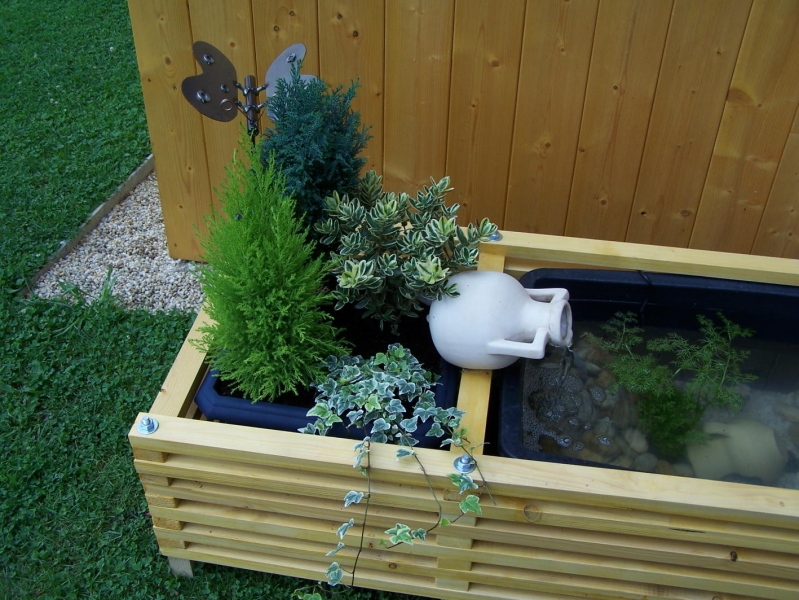 Gartenteich für den kleinen Garten oder auch den Balkon Bauanleitung