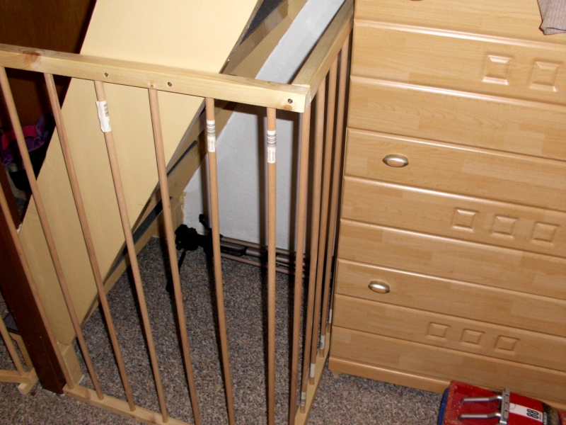 Babyschutzgitter für die Treppe - Bauanleitung zum Selberbauen - 1-2-do