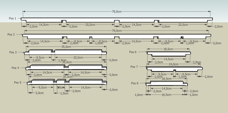 Bilderrahmen über Eck - Bauanleitung zum Selberbauen - 1-2-do.com