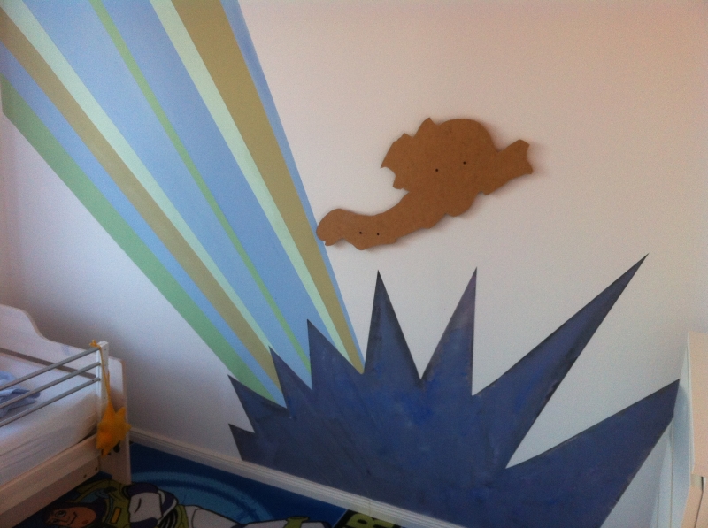 Buzz lightyear , Toy Story im Kinderzimmer - Bauanleitung zum