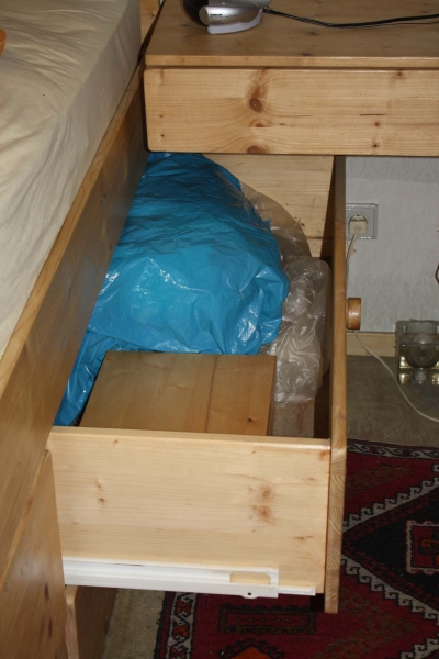 Hochbett mit massig Stauraum darunter - Bauanleitung zum Selberbauen