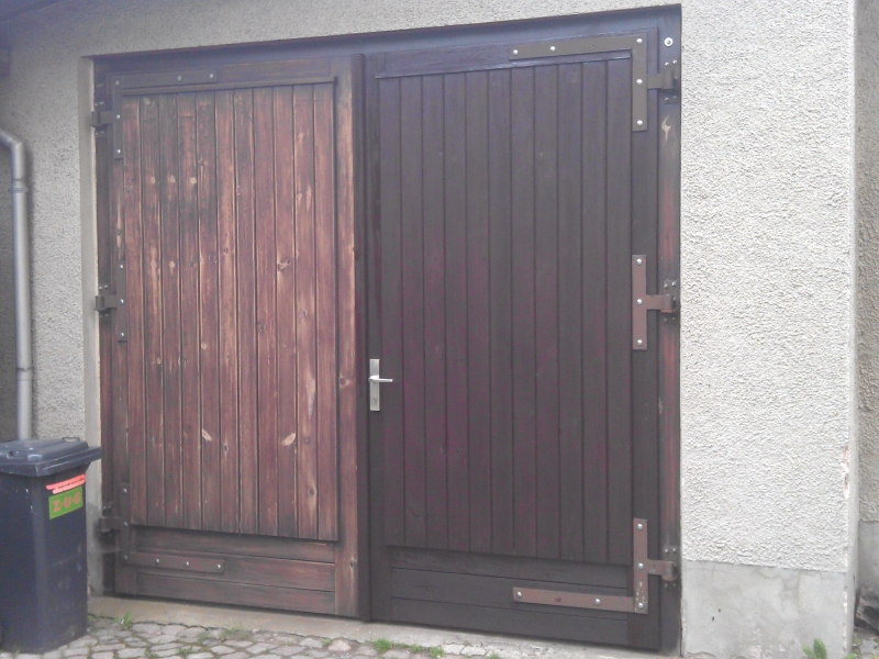 Aufbereitung von Garagentor und Kellerfenster - Bauanleitung zum